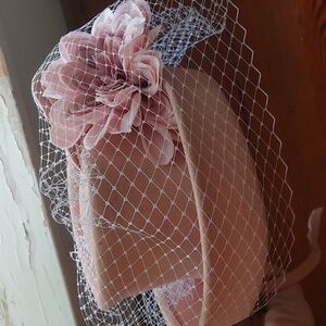 Antique pink hat